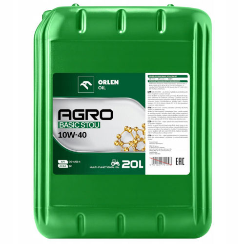 ORLEN AGRO STOU 10W40 olej wielofunkcyjny 20L 